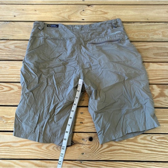 Craghoppers Zip Pocket Shorts Size 32 Men’s Khaki - Picture 9 of 10